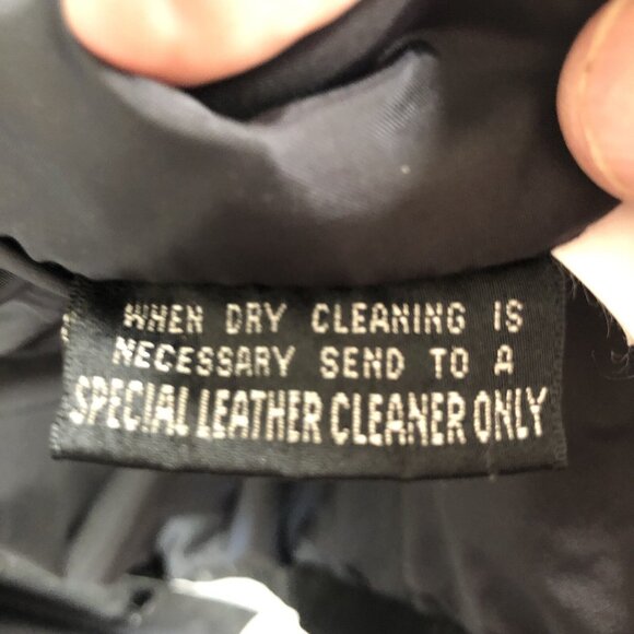 Vintage M Julian Wilsons Leather Blazer Mens XL Black Buttery Jacket Coat Y2K - Picture 11 of 16